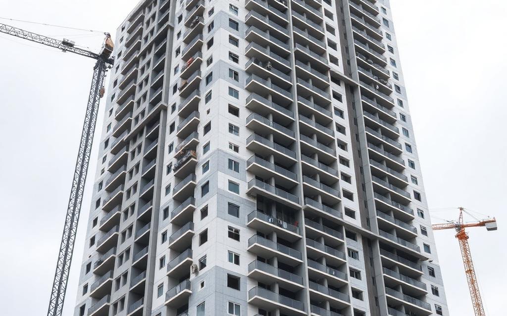 Foto da obra Edifício Horizonte
